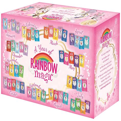 Awaken your inner child with the whimsical Rainbow Magic box set